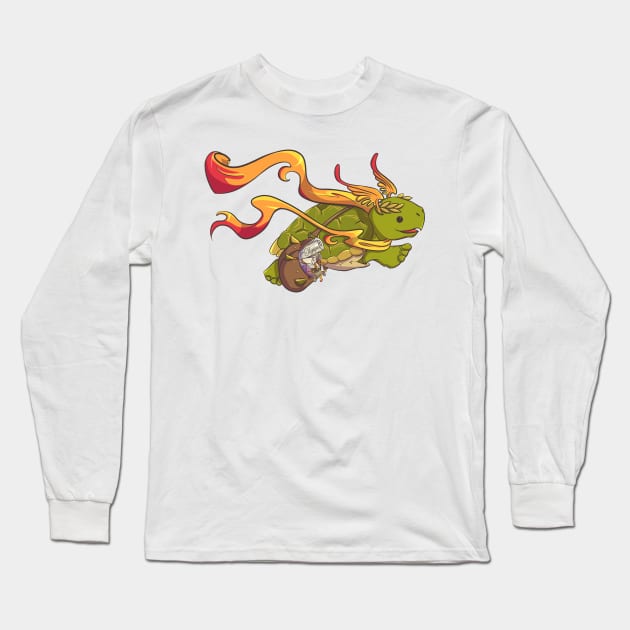 HADES - Chelly the Tortoise Long Sleeve T-Shirt by Kemvee